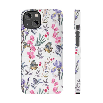 Printify Phone Case iPhone 14 Butterfly - Slim Phone Cases, Case-Mate