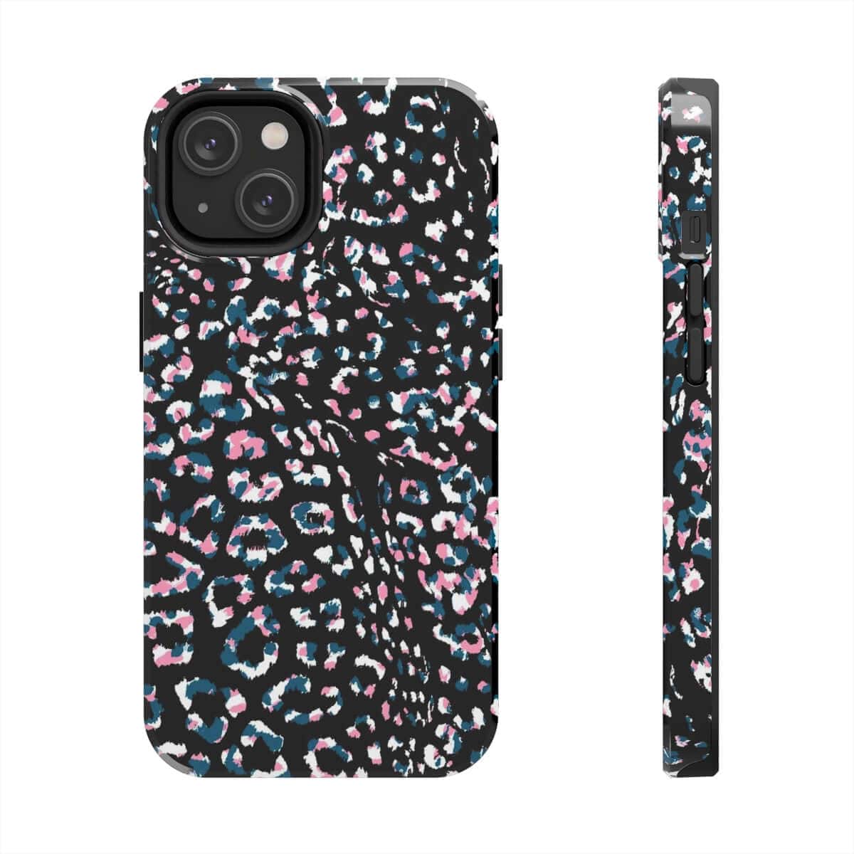 Printify Phone Case iPhone 14 Dark Leopard Tough Phone Case