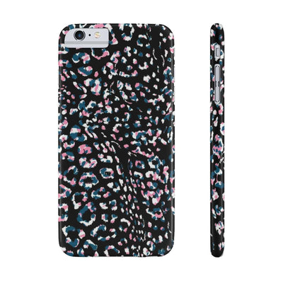 Printify Phone Case iPhone 6/6s Plus Slim Dark Leopard Slim Phone Case