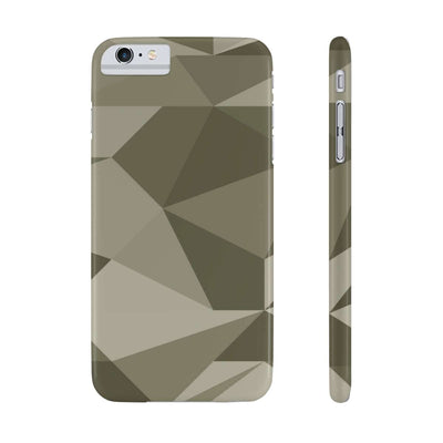 Printify Phone Case iPhone 6/6s Plus Slim Geometric Camo Slim Phone Case, Case-Mate