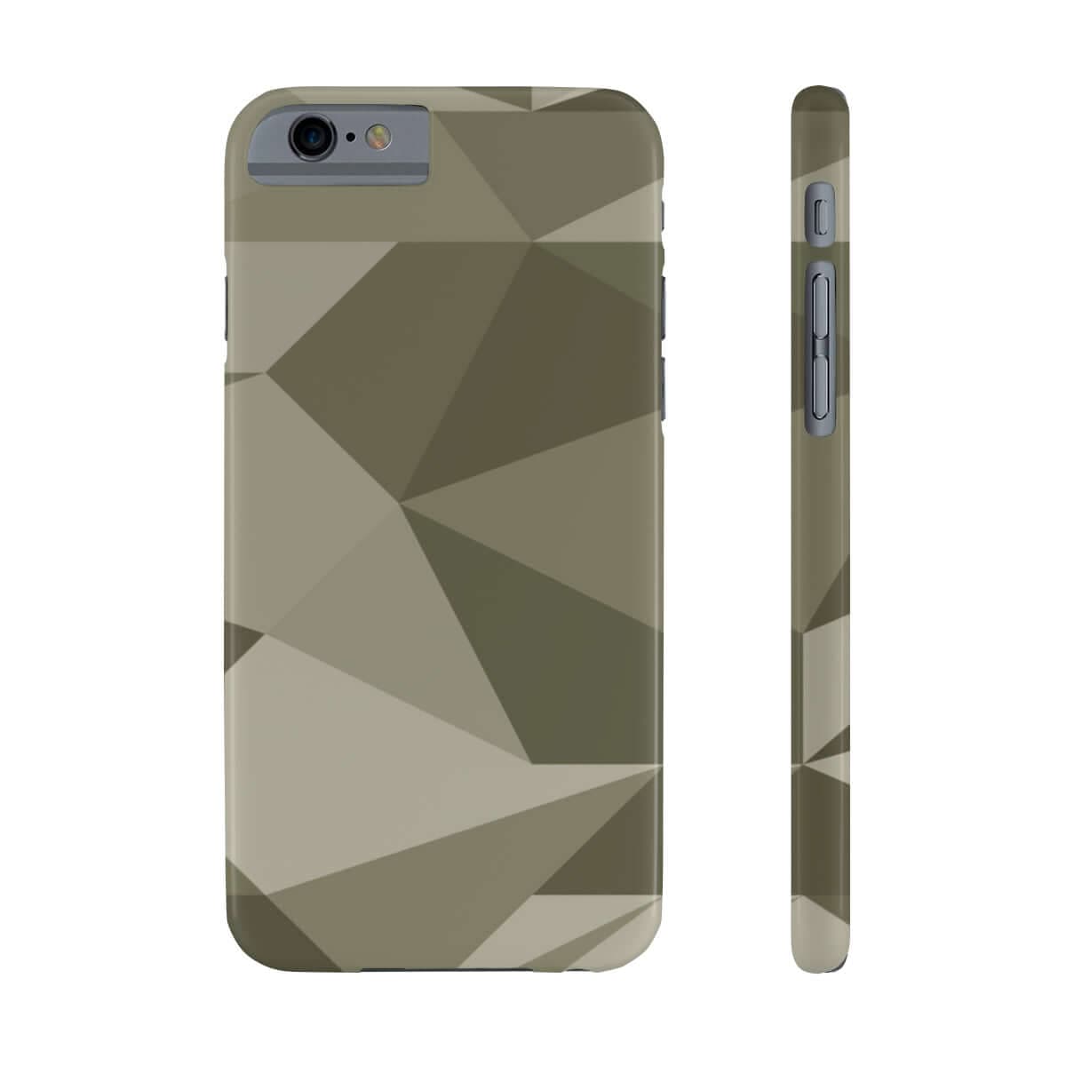 Printify Phone Case iPhone 6/6S Slim Geometric Camo Slim Phone Case, Case-Mate