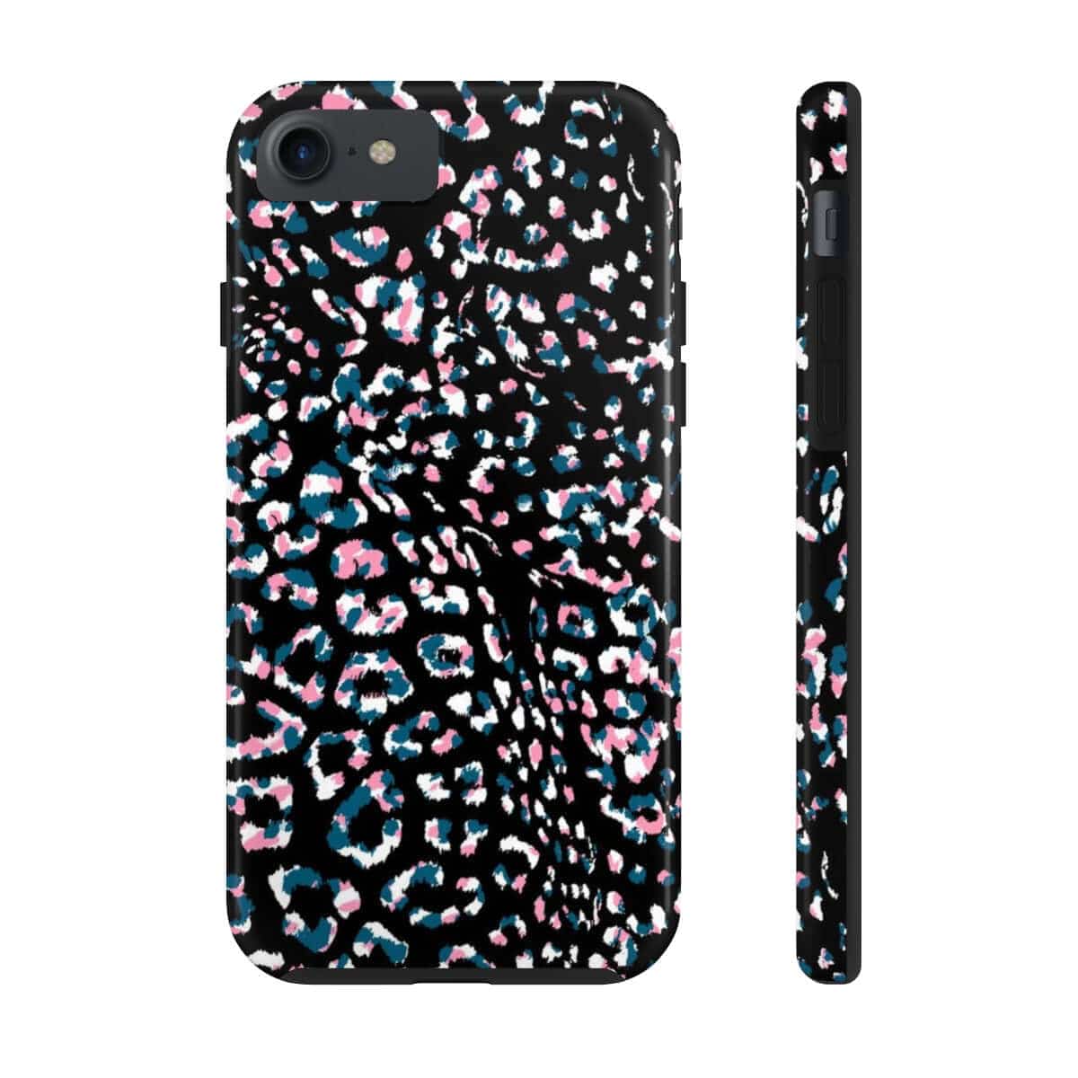 Printify Phone Case iPhone 7, iPhone 8, iPhone SE Dark Leopard Tough Phone Case