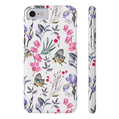 Printify Phone Case iPhone 7, iPhone 8 Slim Butterfly - Slim Phone Cases, Case-Mate