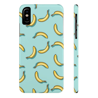 Printify Phone Case iPhone X Slim Go Bananas Slim Phone Cases, Case-Mate