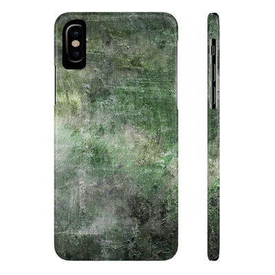 Printify Phone Case iPhone X Slim Military Grunge Slim Phone Case