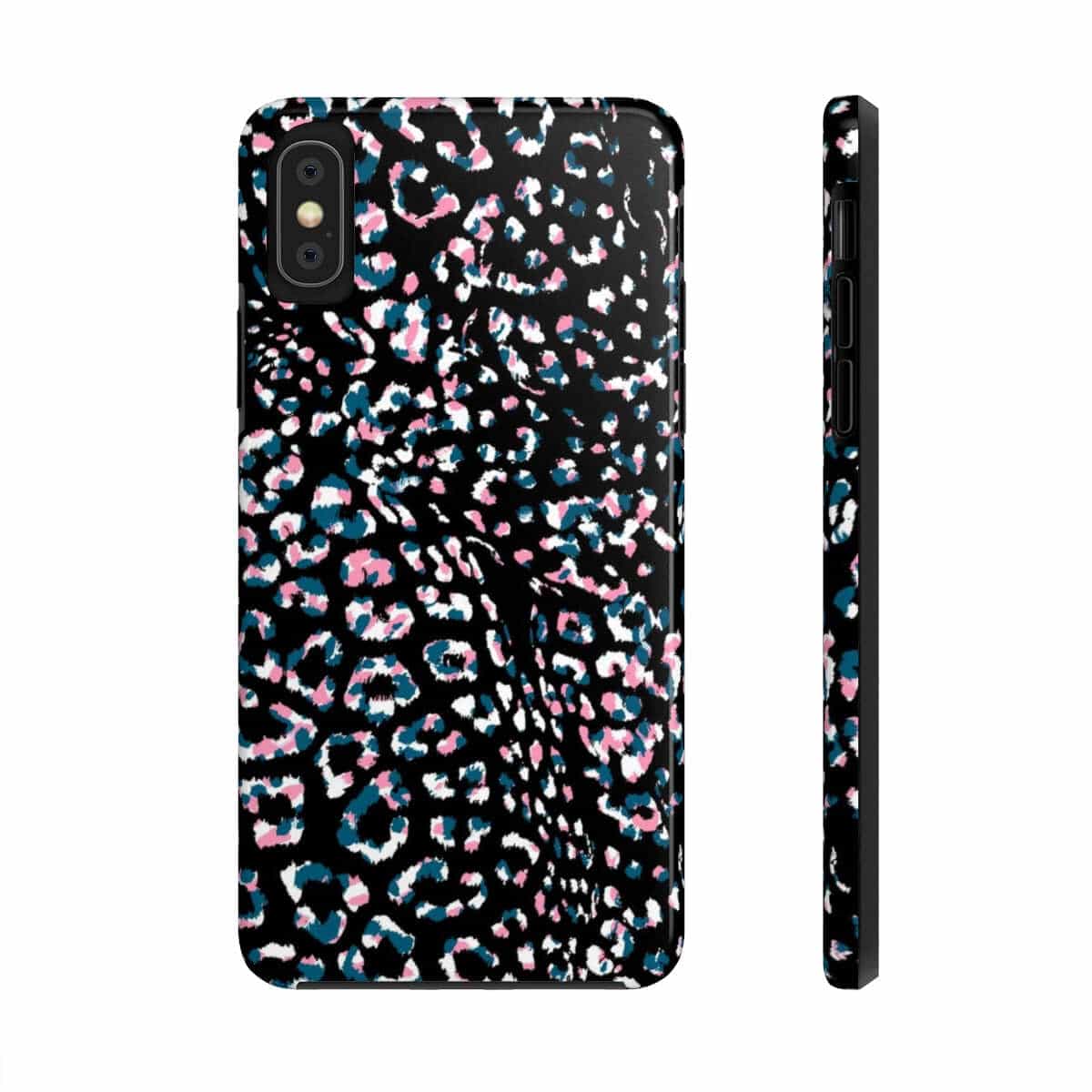 Printify Phone Case iPhone XS Dark Leopard Tough Phone Case