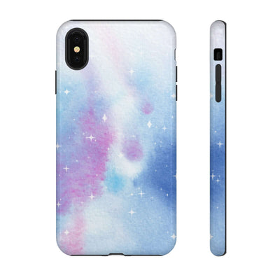 Printify Phone Case iPhone XS MAX / Glossy Blue and Purple Abstract Tough Cases