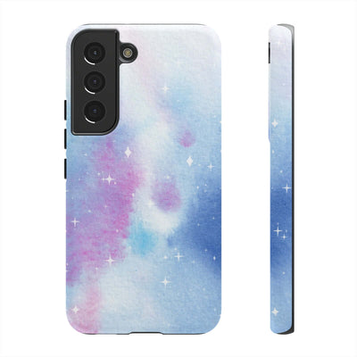 Printify Phone Case Samsung Galaxy S22 / Matte Blue and Purple Abstract Tough Cases