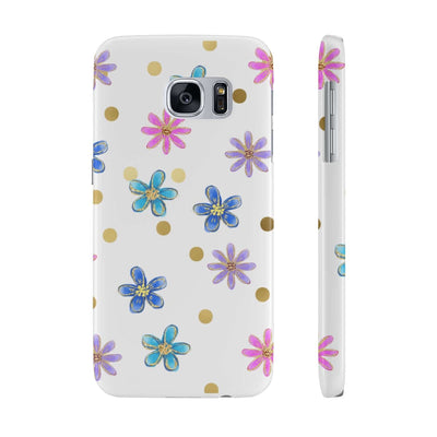 Printify Phone Case Samsung Galaxy S7 Slim Cheerful flowers Slim Phone Cases, Case-Mate