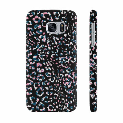 Printify Phone Case Samsung Galaxy S7 Slim Dark Leopard Slim Phone Case