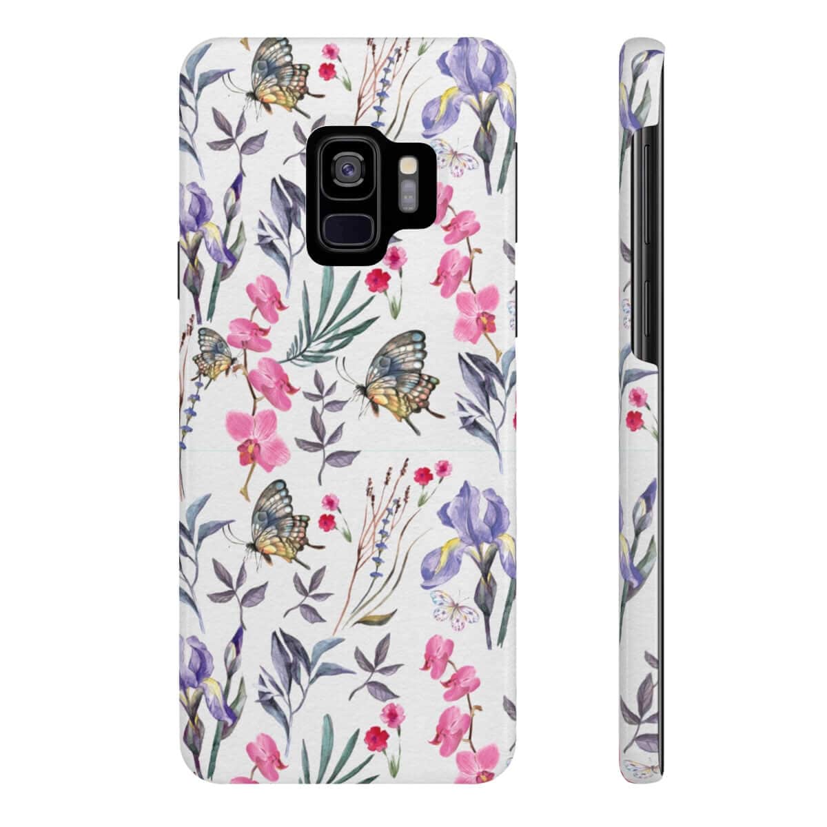 Printify Phone Case Samsung Galaxy S9 Slim Butterfly - Slim Phone Cases, Case-Mate