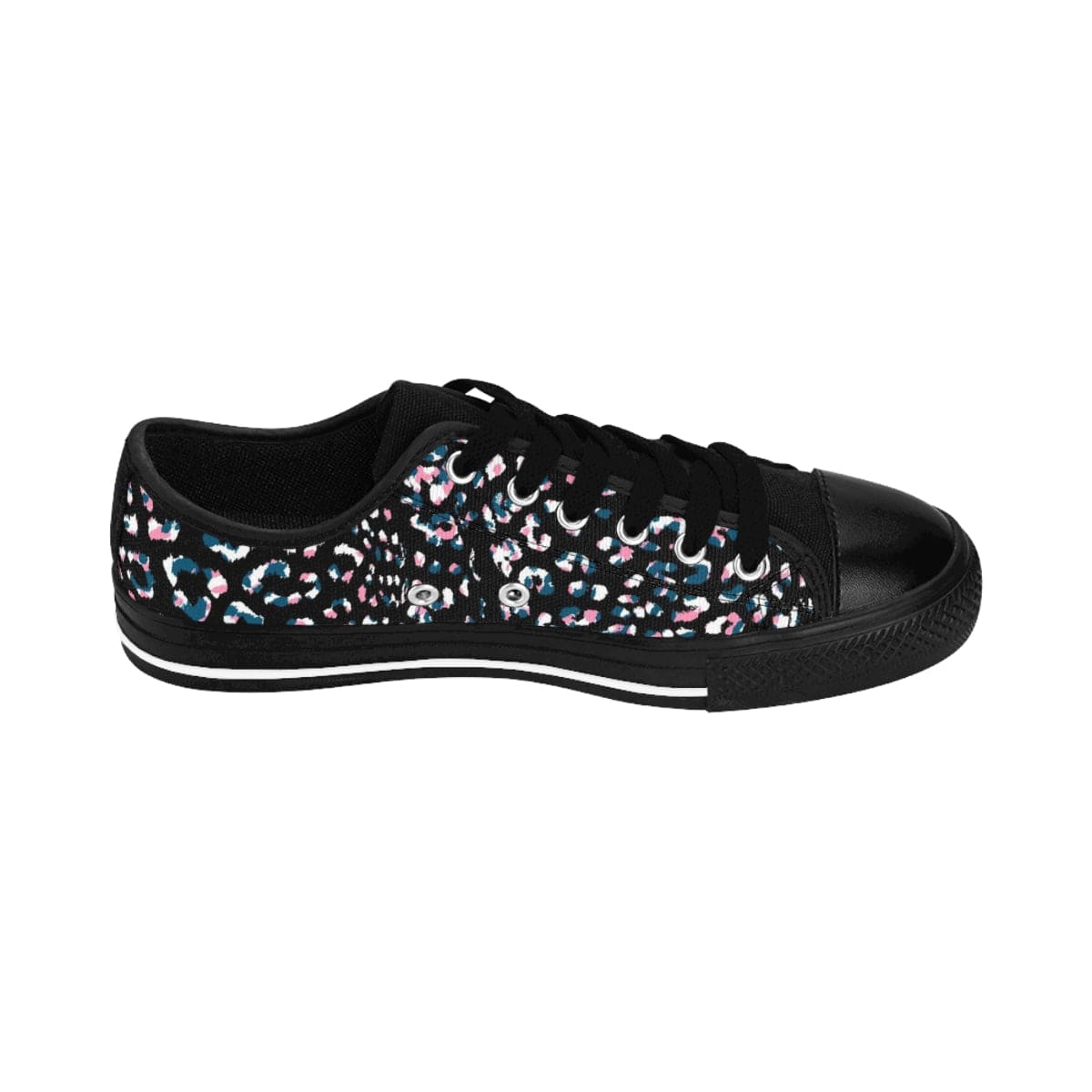 Printify Shoes Women's Dark Leopard Sneakers