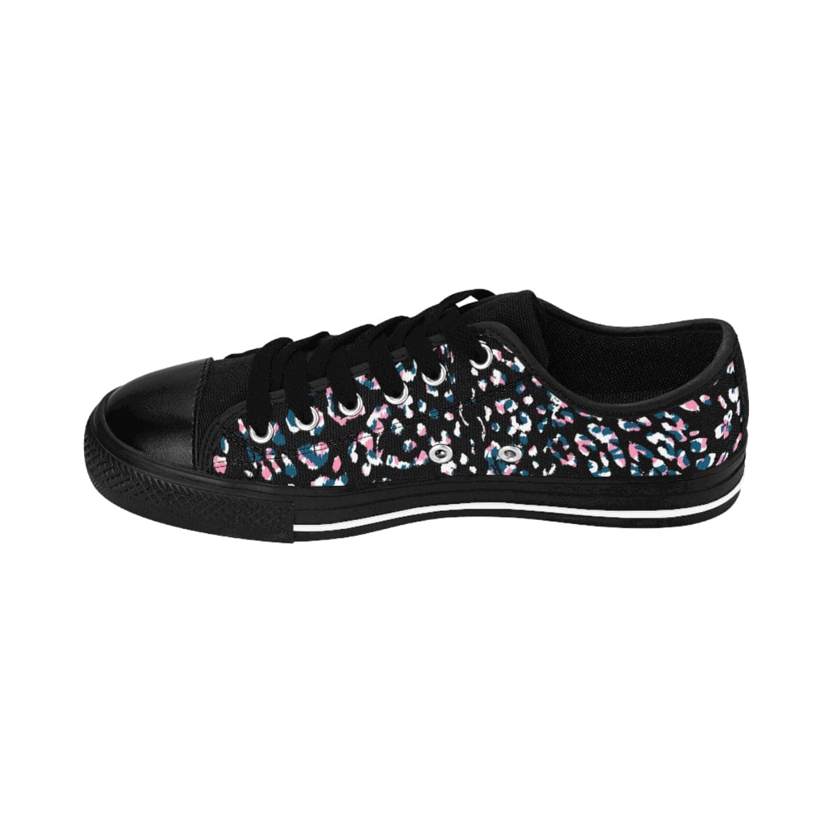 Printify Shoes Women's Dark Leopard Sneakers