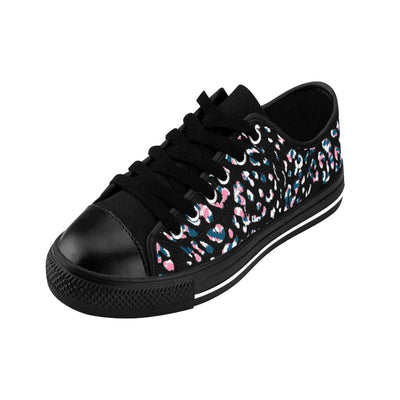 Printify Shoes Women's Dark Leopard Sneakers