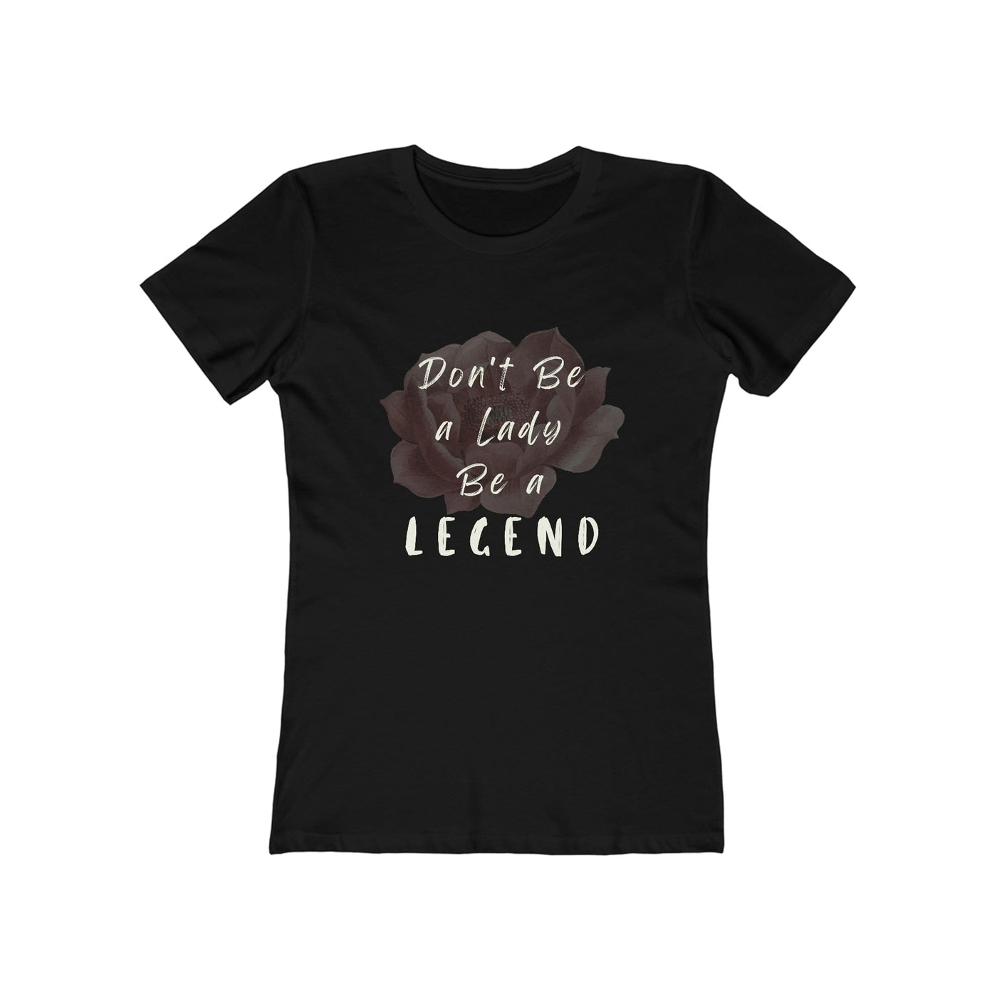 Printify T-Shirt Solid Black / S Women's Legend Tee